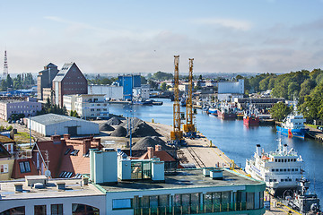 Image showing  seaport of Kolobrzeg, Poland