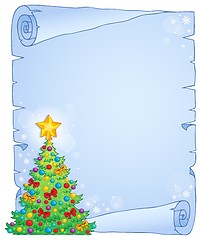 Image showing Christmas thematic parchment 7