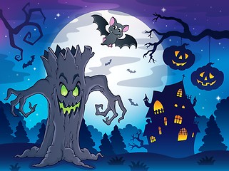 Image showing Scenery with Halloween thematics 2