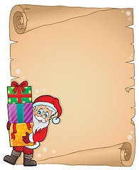 Image showing Christmas thematic parchment 6