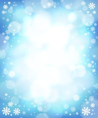 Image showing Winter theme background 4