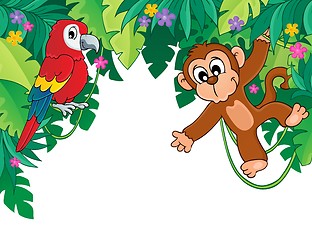 Image showing Image with jungle theme 5