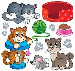 Image showing Cat theme collection 1