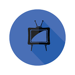Image showing old TV icon