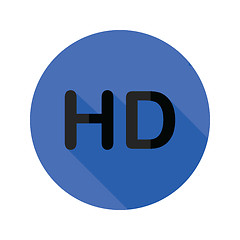 Image showing high definition flat icon
