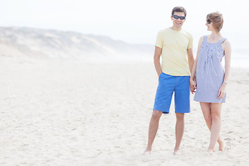 Image showing couple at the beach