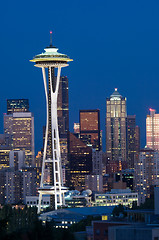 Image showing Seattle at dawn