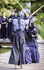 Image showing Kendo  practitioners