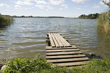 Image showing Empty pier