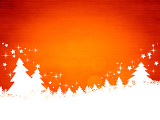 Image showing red christmas background