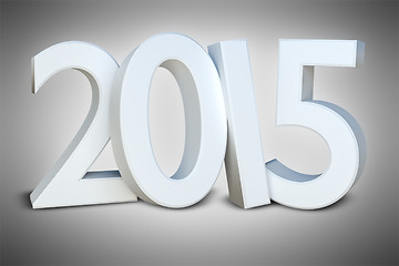 Image showing new year 2015