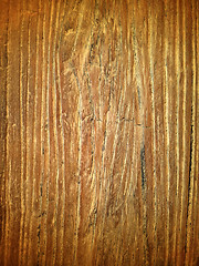 Image showing Warm vintage wood background