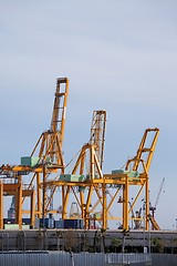 Image showing Industrial dock