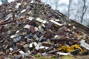 Image showing Debris pile