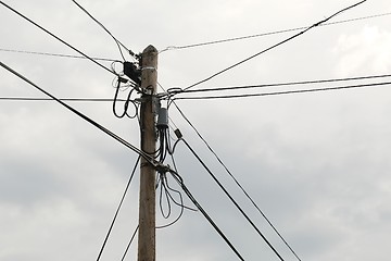 Image showing electric lines