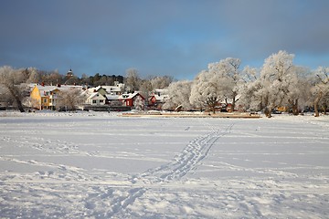 Image showing Frozen lake