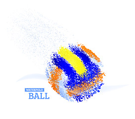 Image showing Water polo ball