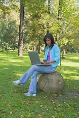 Image showing Outdoor online purchase