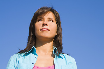 Image showing Portrait of a woman