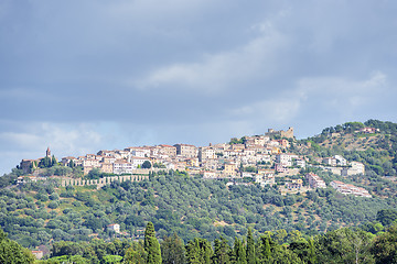 Image showing View to Montepulciano