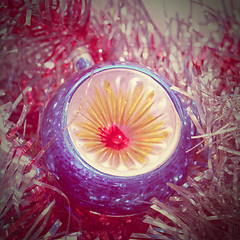 Image showing Retro look Christmas decoration