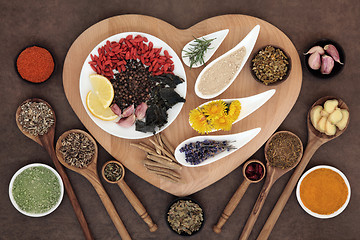 Image showing Healthy Immune Boosting Food