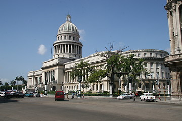 Image showing El Capitolio, or the National Capitol Building in Havana, Cuba,