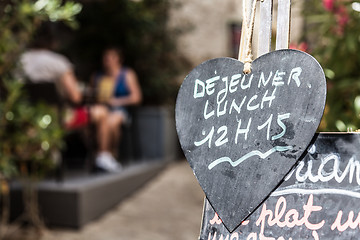 Image showing Restaurant in Provence