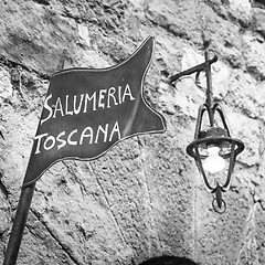 Image showing Tuscany butchery