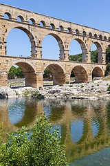 Image showing Pont du Gard - France