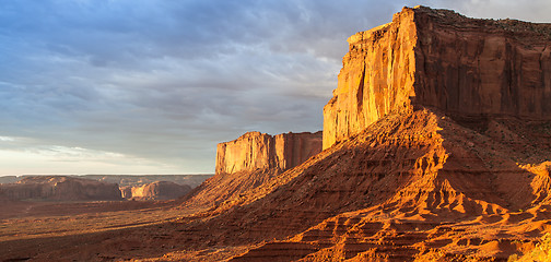 Image showing Monument Valley Sunrise