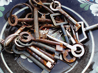 Image showing Vintage Keys