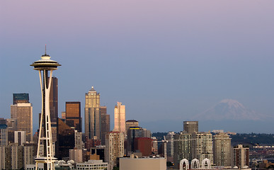 Image showing Seattle panorama