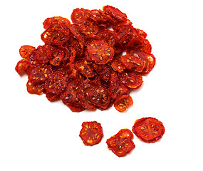 Image showing Dried slices of tomato