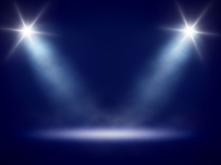 Image showing stage lights background