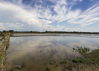 Image showing Salt fields Nin