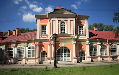 Image showing building  in classical style tilt shot