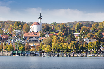 Image showing Starnberg at autumn