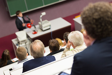 Image showing Lecture at university.