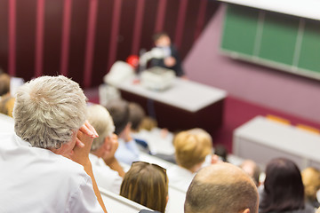 Image showing Lecture at university.