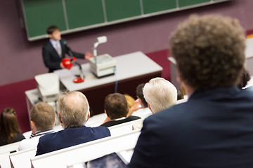 Image showing Lecture at university.