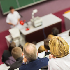 Image showing Lecture at university.