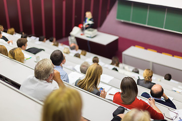 Image showing Lecture at university.