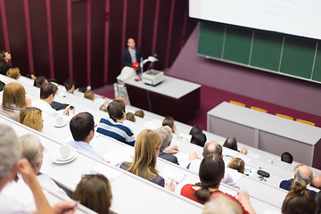 Image showing Lecture at university.