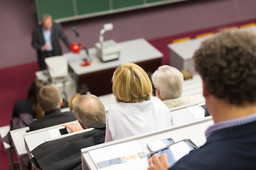 Image showing Lecture at university.