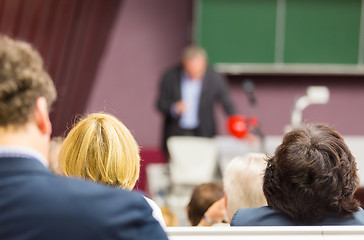 Image showing Lecture at university.