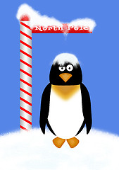 Image showing North Pole Penguin