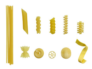 Image showing Pasta variation