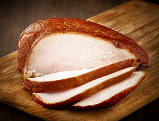 Image showing Grilled chicken breast meat