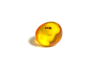 Image showing Amber with embedded insect